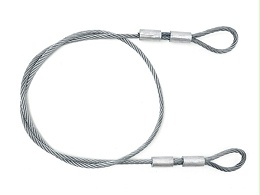 区域限制用安全绳-钢丝绳式-2.0m-WA50713